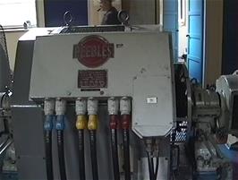 An engineer turned up to do some maintenance and kindly offered to show us around inside the Kerry Falls HEP Station